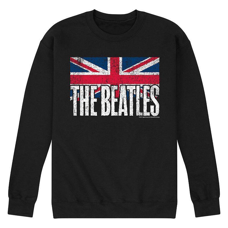 Mens The Beatles Union Jack Sweatshirt Product Image