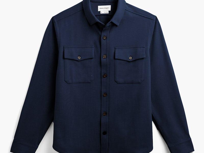 Navy Men's Fusion Overshirt Product Image