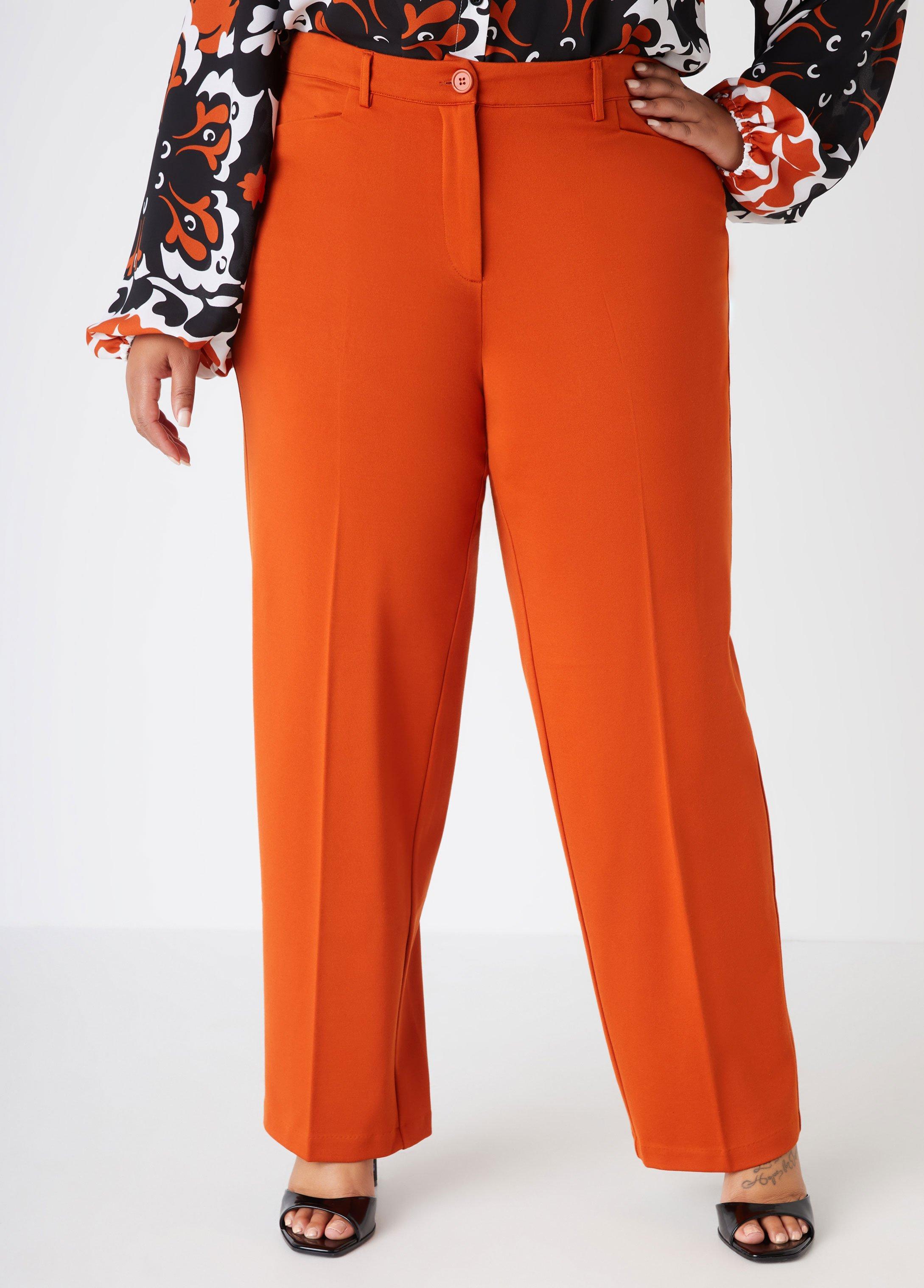 High Rise Straight Leg Trousers Product Image