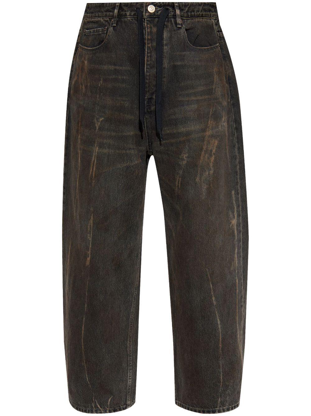 vintage effect jeans  Product Image