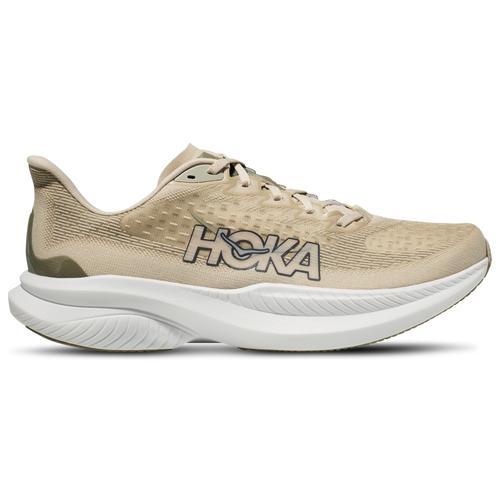 HOKA Mens Mach 6 - Running Shoes Oat Milk/Barley Product Image