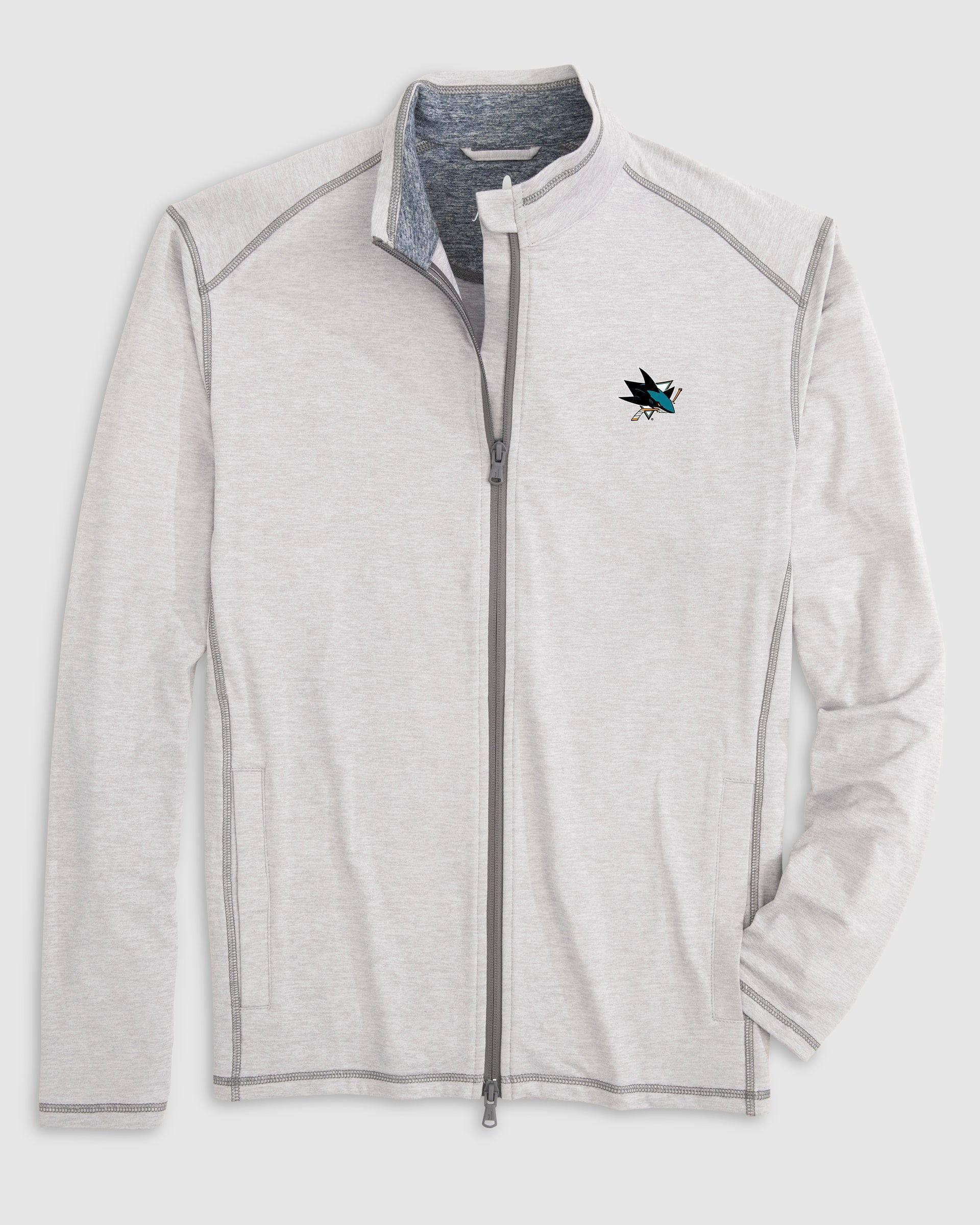 Detroit Red Wings Cade Heathered Performance Knit Jacket Product Image