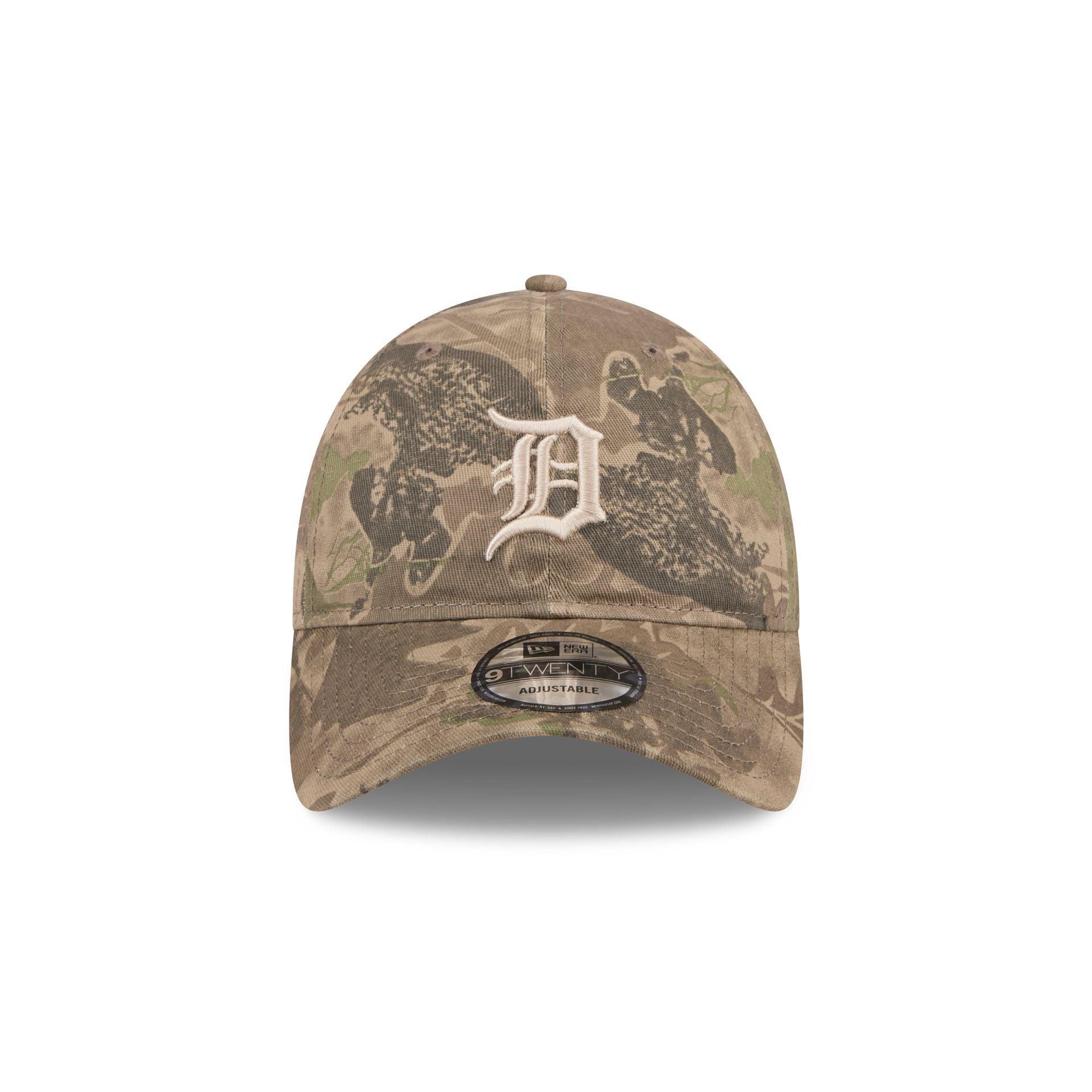 Detroit Tigers Leaf Camo 9TWENTY Adjustable Hat Male Product Image