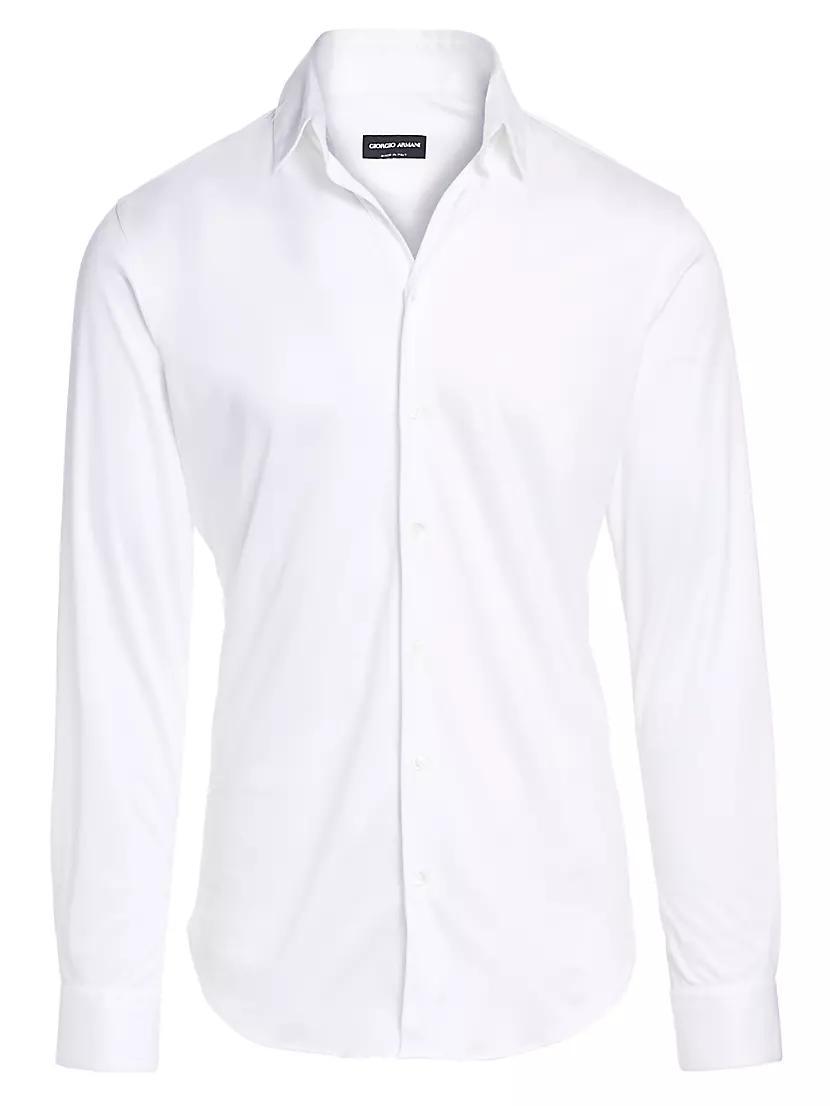 Solid Interlock Sport Shirt Product Image