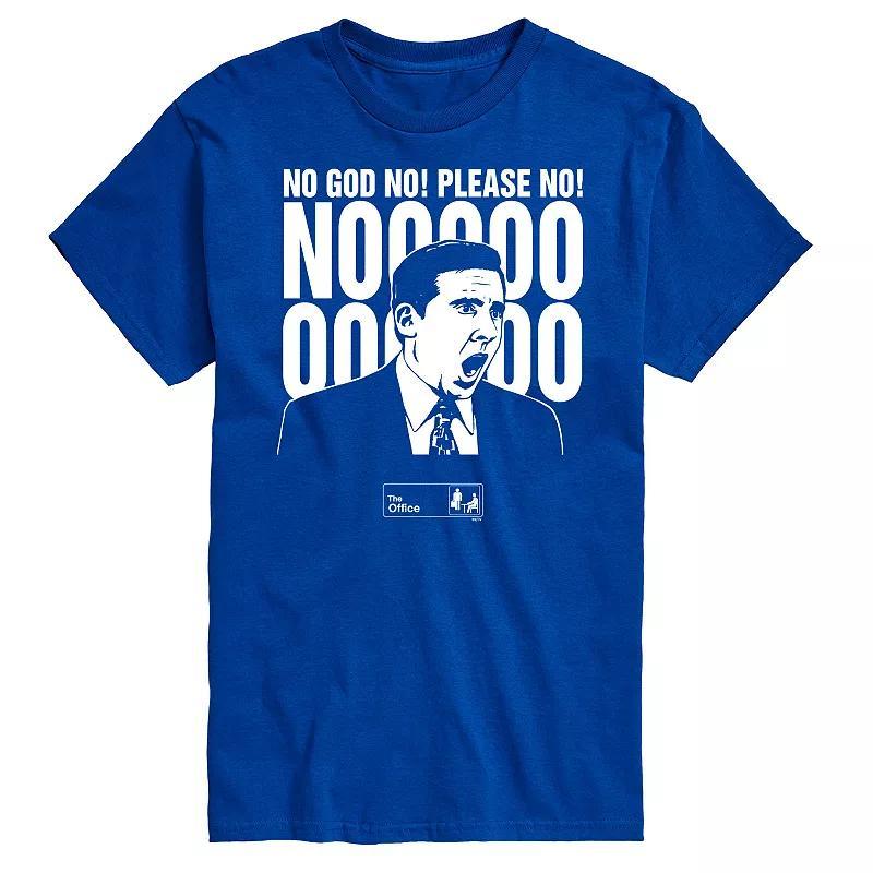 Mens The Office No God Please No Tee Product Image