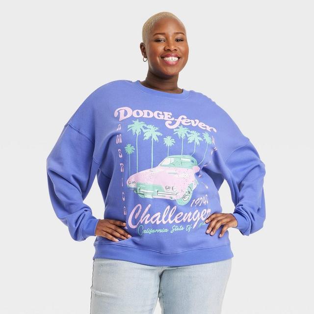 Womens Dodge Challenger Graphic Sweatshirt Product Image