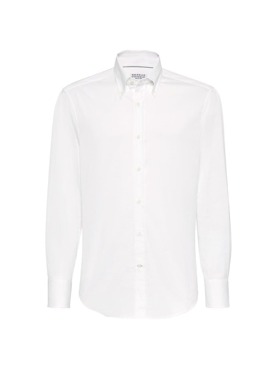 Mens Twill Slim Fit Shirt Product Image