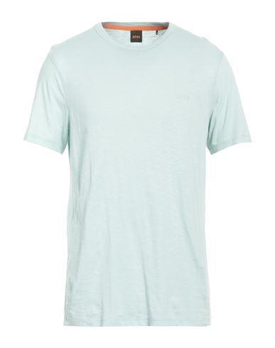 HUGO BOSS Boss Man T-shirt Light Green Size M Cotton Product Image