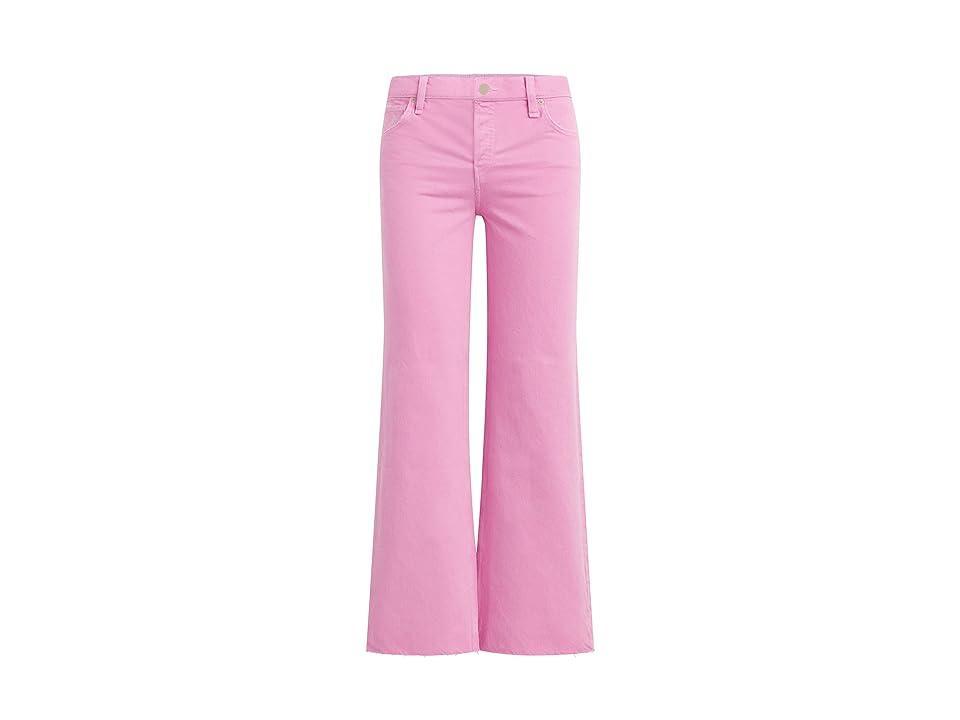 Rose High-Rise Wide-Leg Crop Jeans Product Image