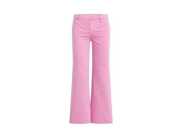 Hudson Jeans Rosie High-Rise Wide Leg Ankle with Covered Button Fly in Fuchsia Clean (Fuchsia Clean) Women's Jeans Product Image