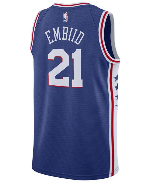 Mens Nike Joel Embiid Royal Philadelphia 76ers Swingman Jersey - Icon Edition Product Image