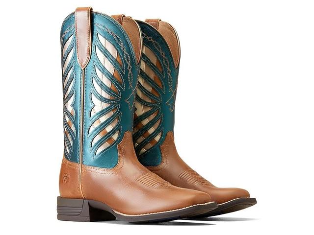 Ariat Longview Western Boot (Buttered Rum) Women's Shoes Product Image