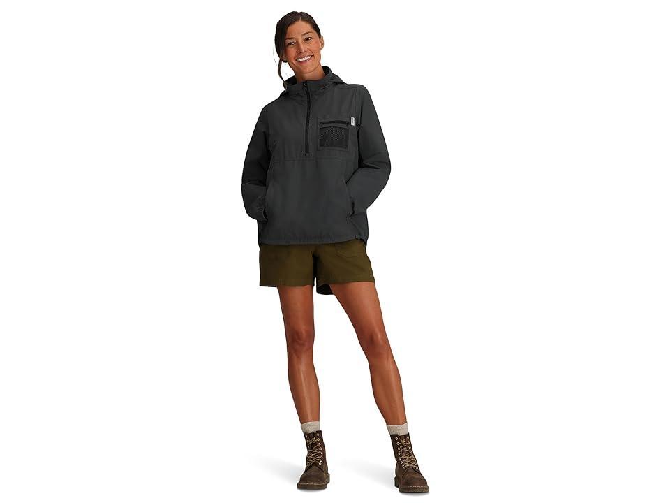 Royal Robbins Merced Anorak (Charcoal) Women's Clothing Product Image