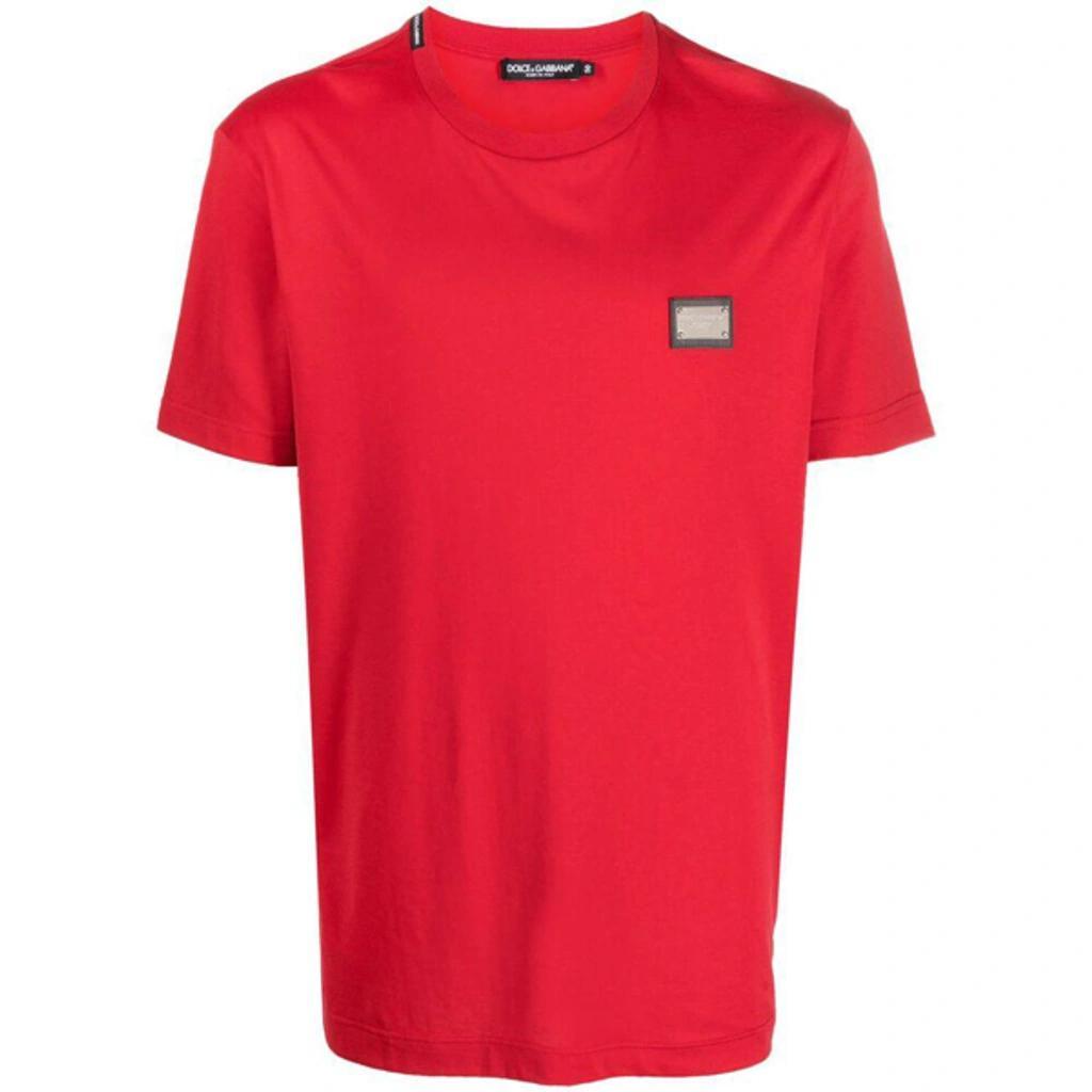 T-shirt With Logo In Red Product Image