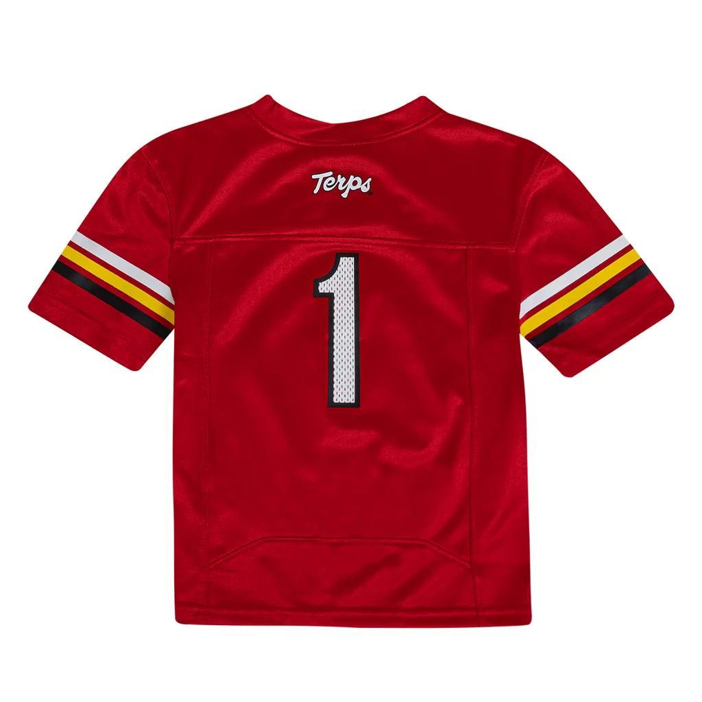 Men's UA ArmourFuse Maryland Football NIL Replica Jersey Product Image