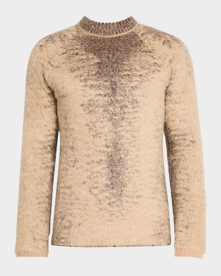 Men's Brushed Jacquard Sweater Product Image