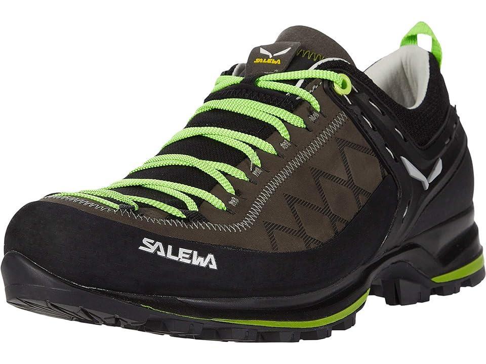 SALEWA Mountain Trainer 2 L (Smoked/Fluo Green) Men's Shoes Product Image