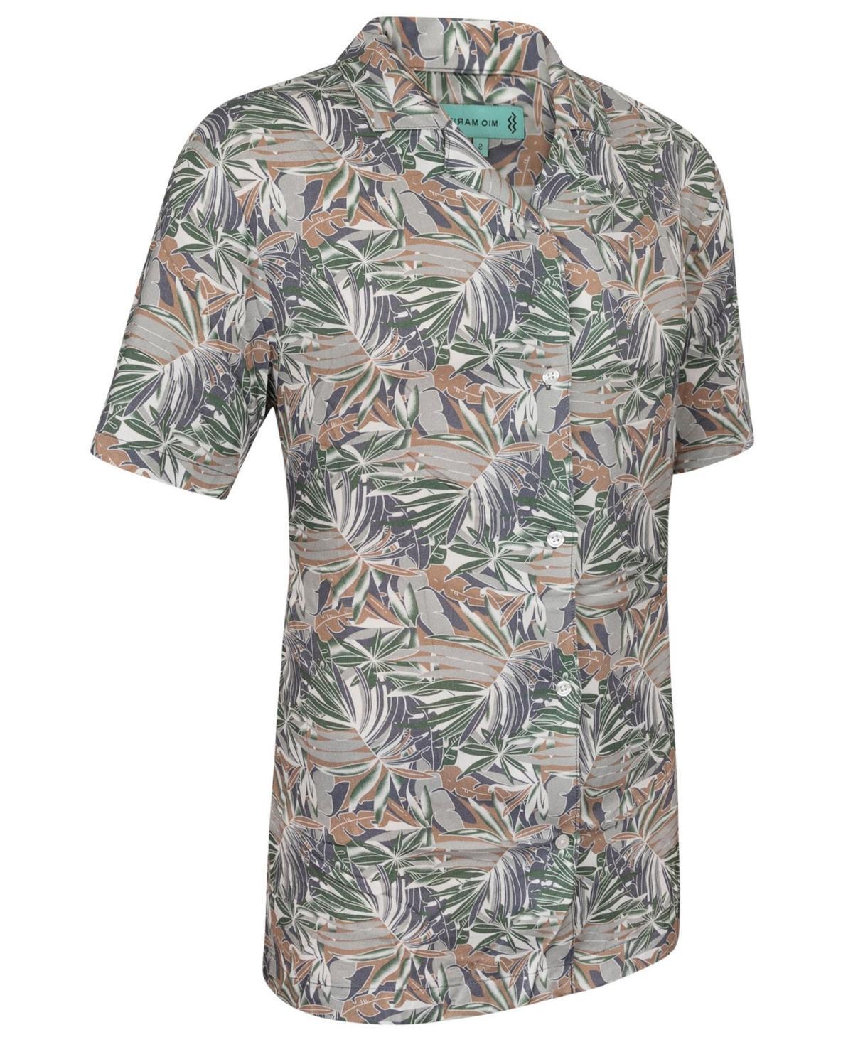 Mens Casual Button-Down Hawaiian Shirt - Short Sleeve Product Image