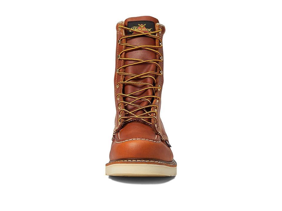 Thorogood American Heritage Mens Mid-Calf Moc-Toe Work Boots Brown Product Image