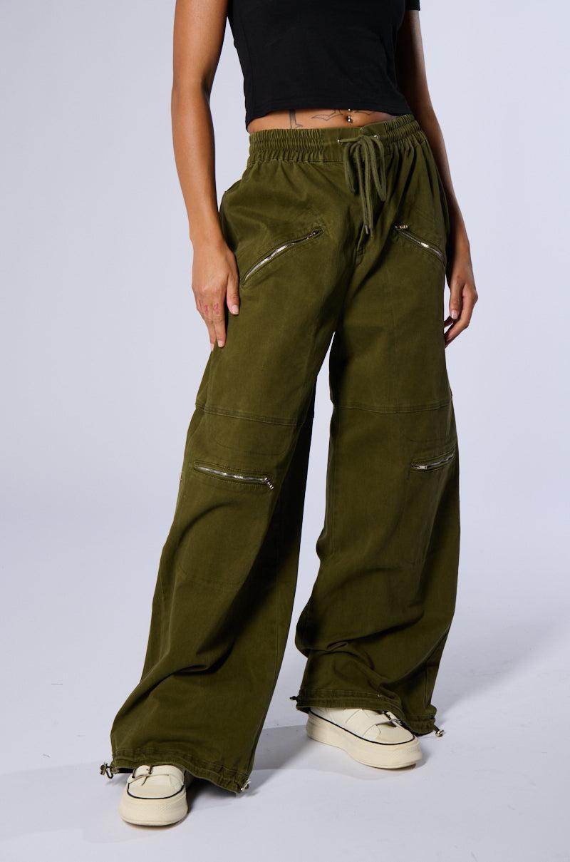 CALM DAY FLEX JOGGER IN OLIVE Product Image