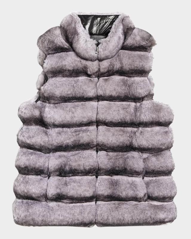 The Bongo Reversible Faux Fur Vest Product Image