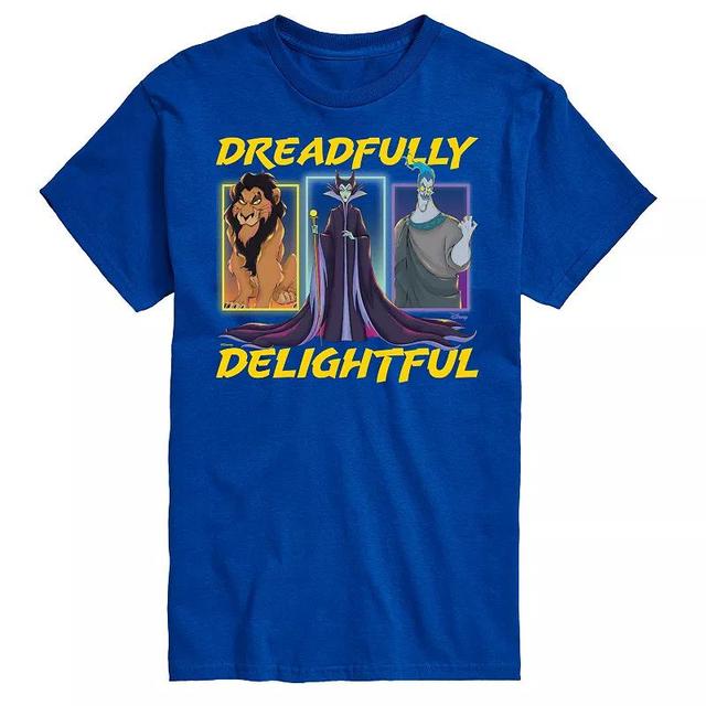 Disney Villains Big & Tall Dreadfully Delightful Graphic Tee, Mens Product Image