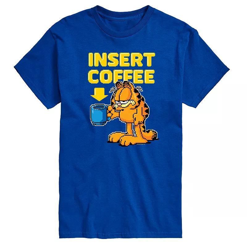 Mens Garfield Coffee Graphic Tee Product Image