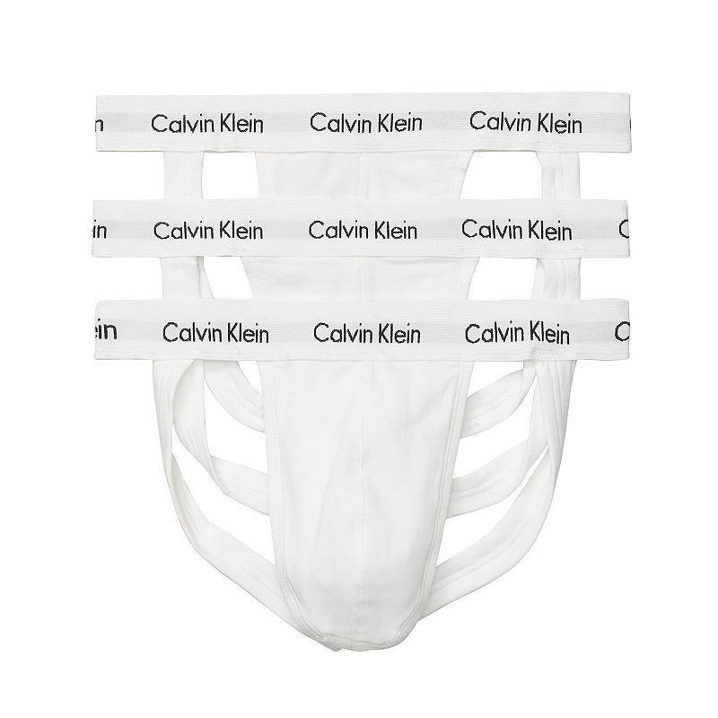 Mens Calvin Klein 3-pack Stretch Jockstraps Product Image