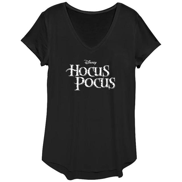 Disneys Hocus Pocus Title Logo Womens Graphic Tee Product Image