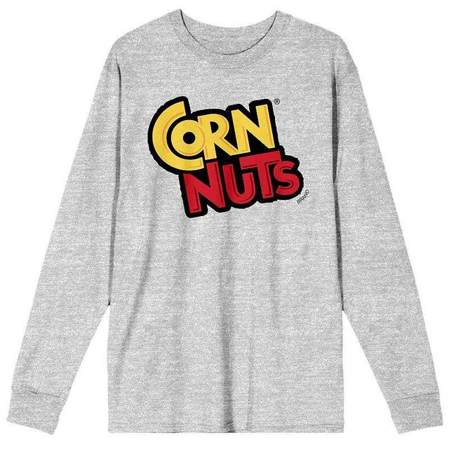 Mens Bioworld Corn Nuts Logo Long Sleeve Graphic Tee Product Image