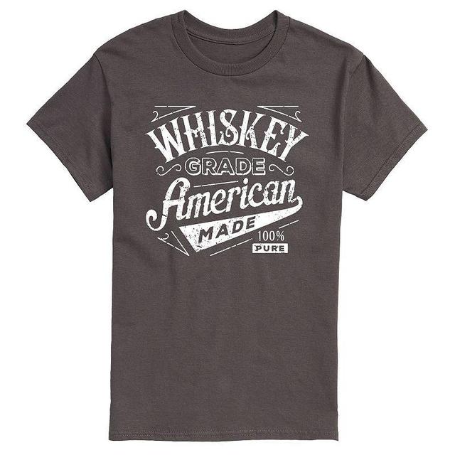 Mens Whiskey Grade Graphic Tee Grey Product Image