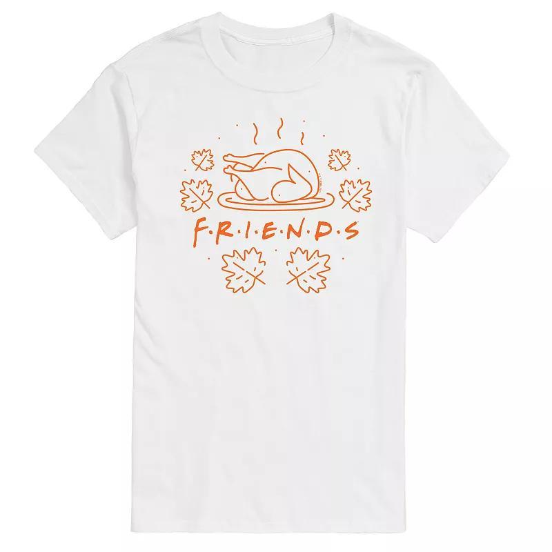 Mens Friends Logo With Turkey Graphic Tee Product Image