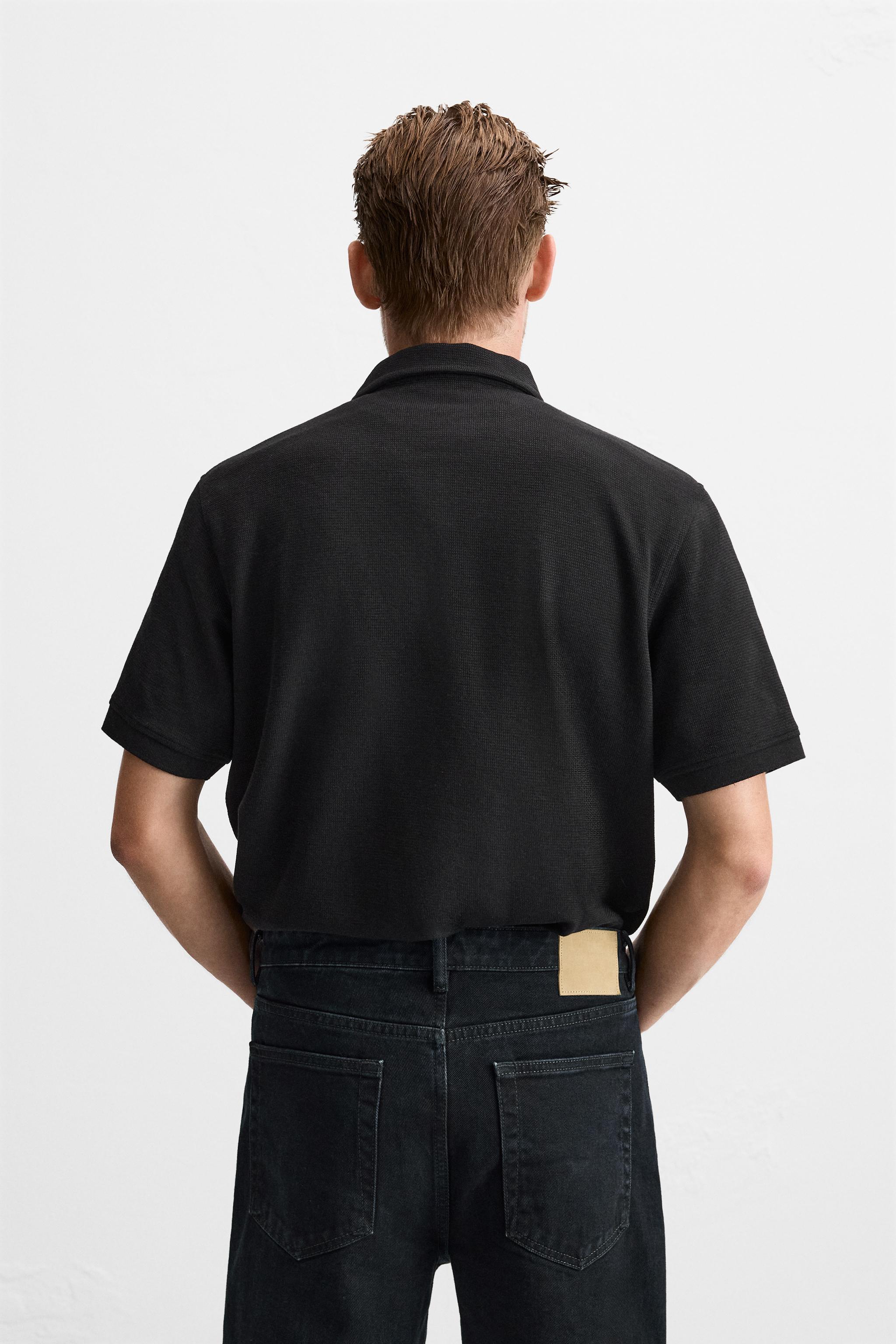 TEXTURED POLO Product Image