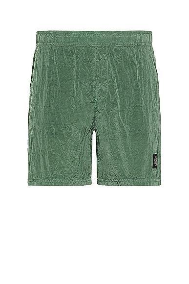 Stone Island Nylon Metal Swim Short in Sage Product Image