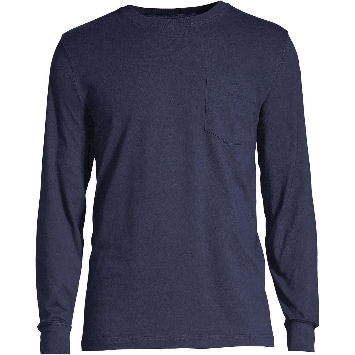 Mens Lands End Super-T Pocket Tee Product Image