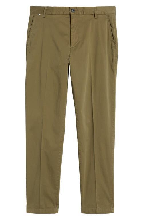 HUGO BOSS Kaiton Cotton Chinos In Green Product Image