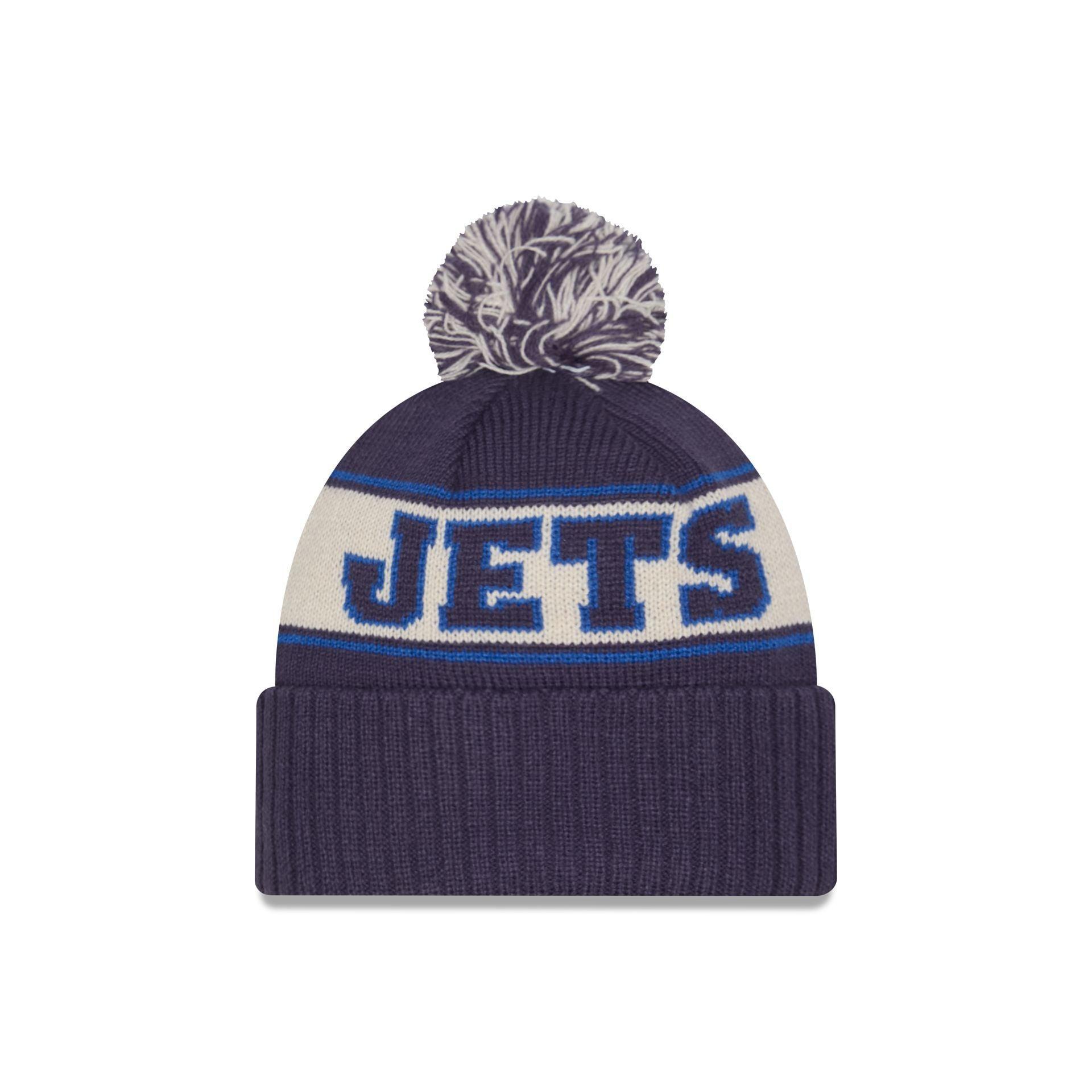 Winnipeg Jets Retro Pom Knit Hat Male Product Image