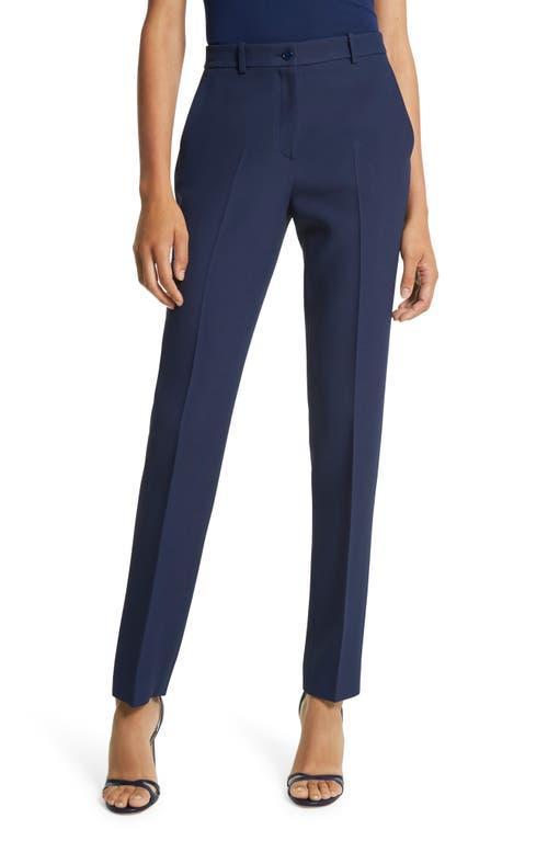 Womens Samantha Pleated Straight-Leg Pants Product Image