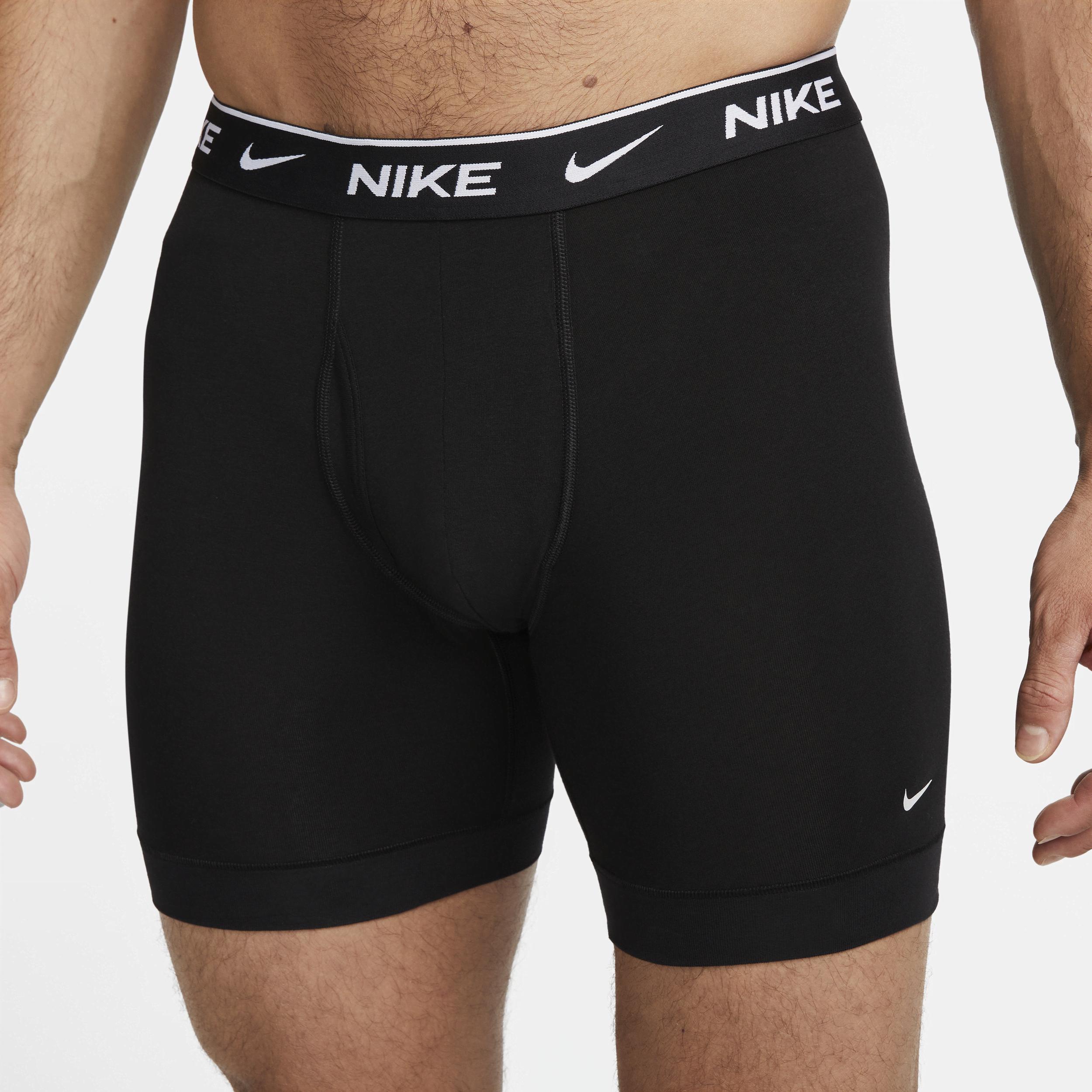 Nike Dri-FIT Essential 3-Pack Stretch Cotton Boxer Briefs Product Image