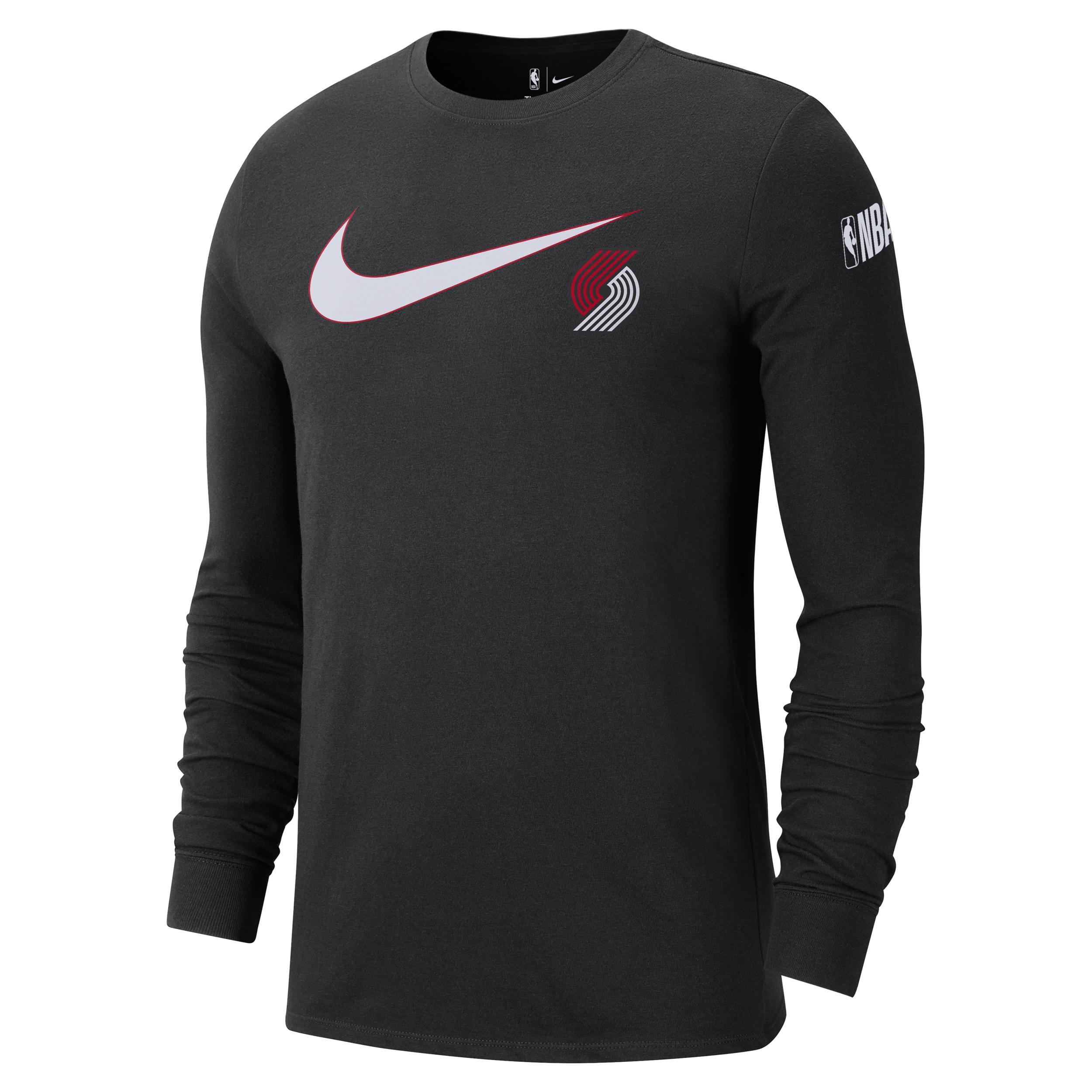 Sacramento Kings Swoosh Essential Nike Men's NBA Long-Sleeve T-Shirt Product Image