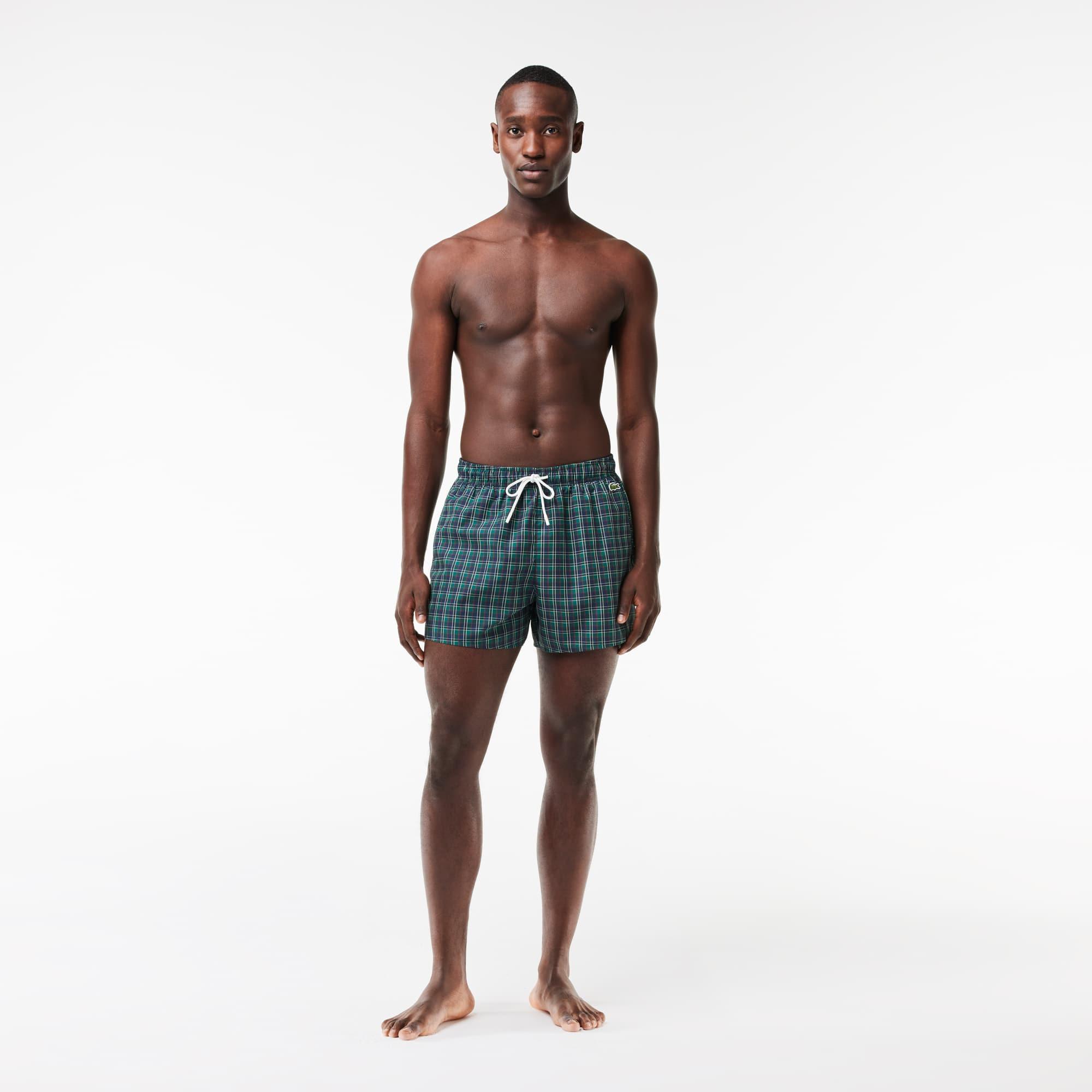 Short Printed Swim Trunks Product Image