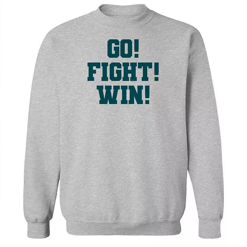 Adult Go Fight Win Graphic Sweatshirt, Mens Product Image