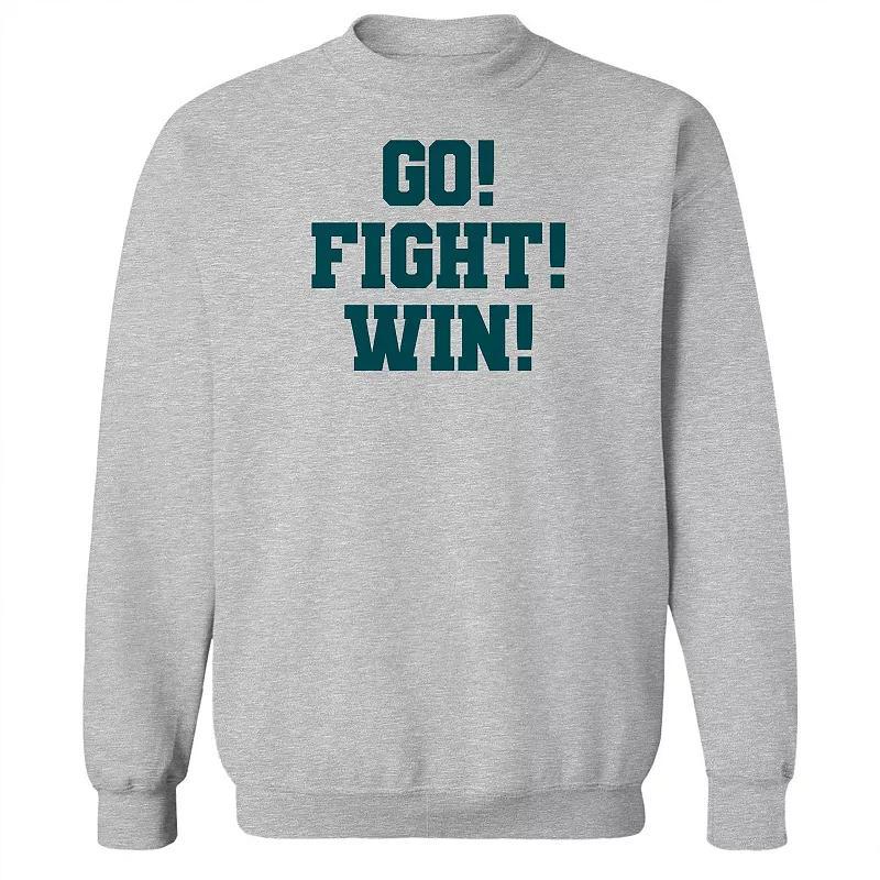 Adult Go Fight Win Graphic Sweatshirt, Mens Product Image