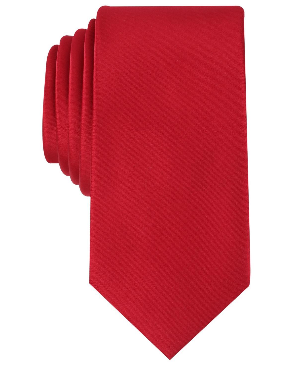 Mens Perry Ellis Satin Solid Tie Product Image