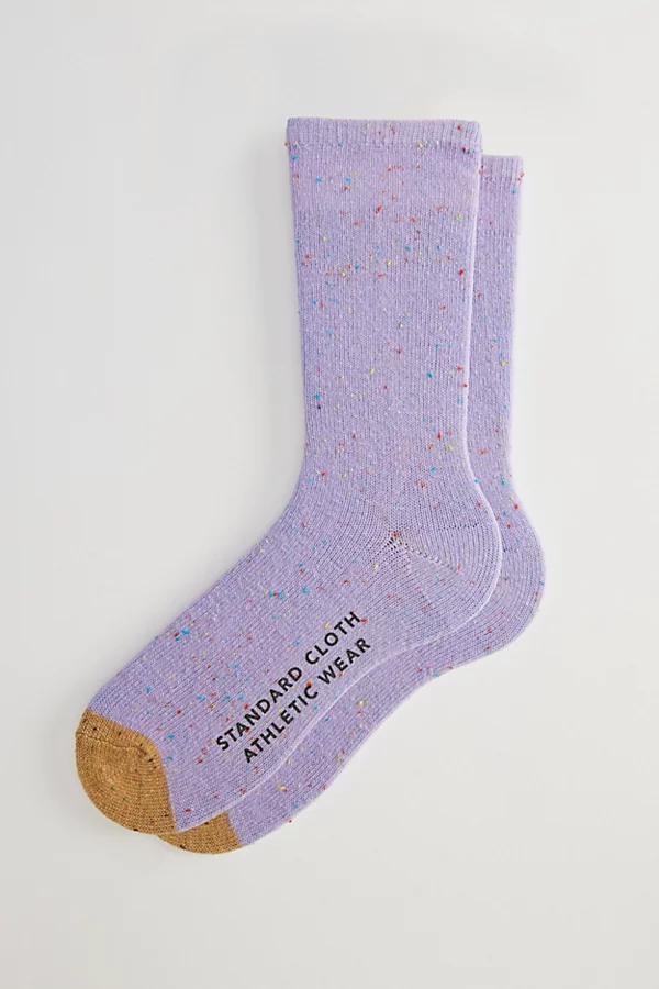 Standard Cloth Marled Trouser Crew Sock Mens at Urban Outfitters Product Image