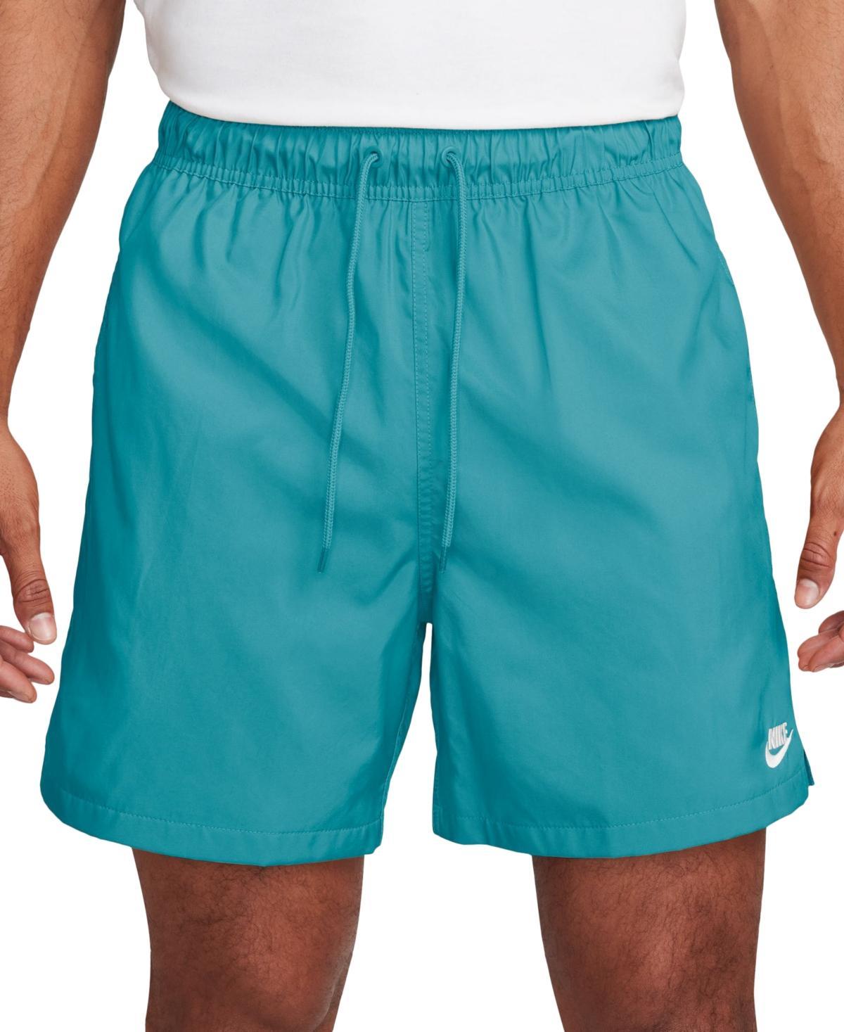 Nike Mens Nike Club Flow Shorts - Mens Fir/White Product Image