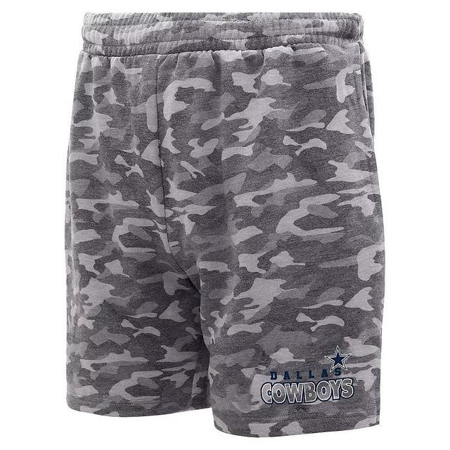 Mens Concepts Sport Gray Dallas Cowboys Biscayne Shorts Product Image