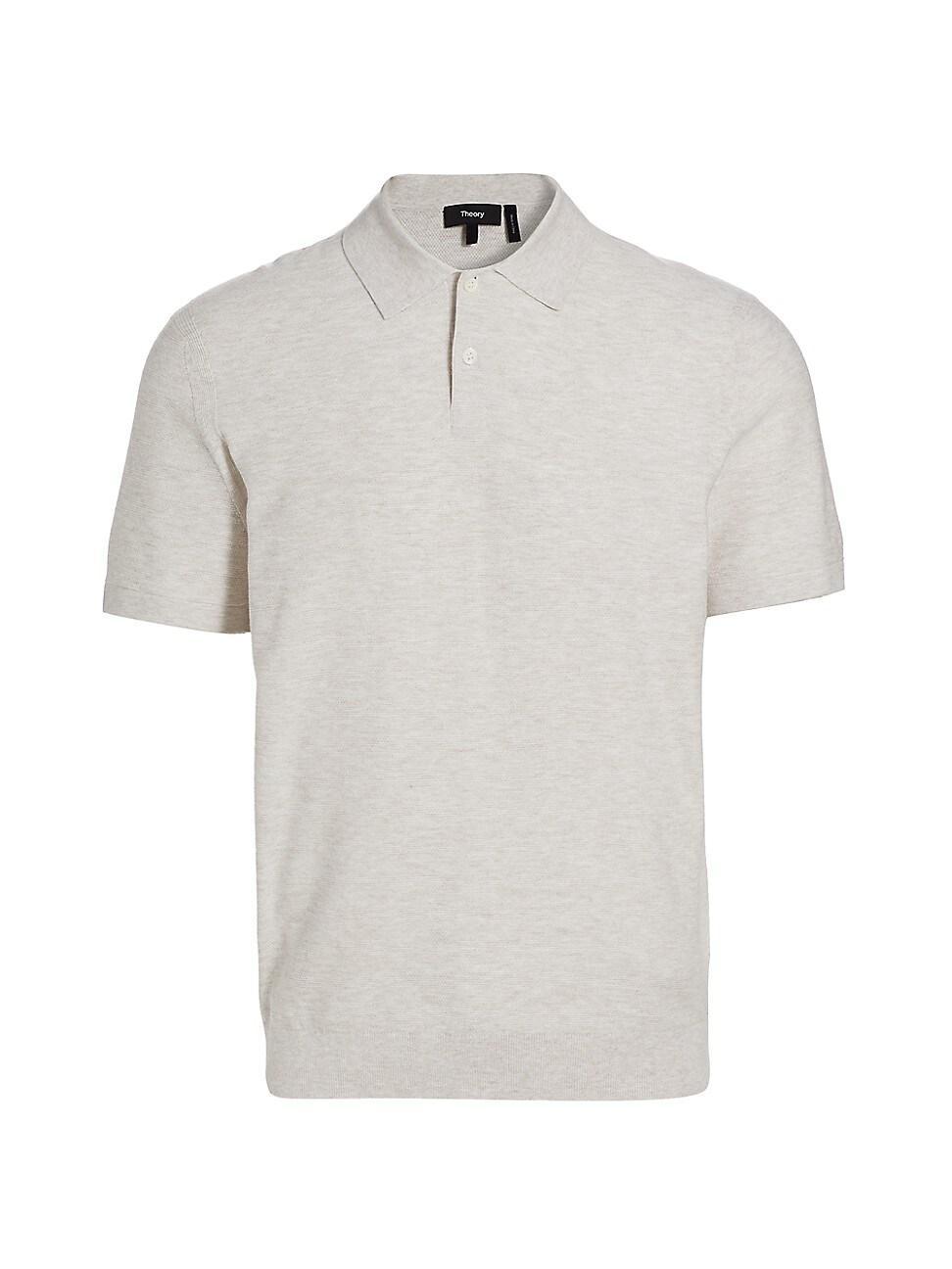 Theory Goris Lightweight Knit Polo Shirt Product Image