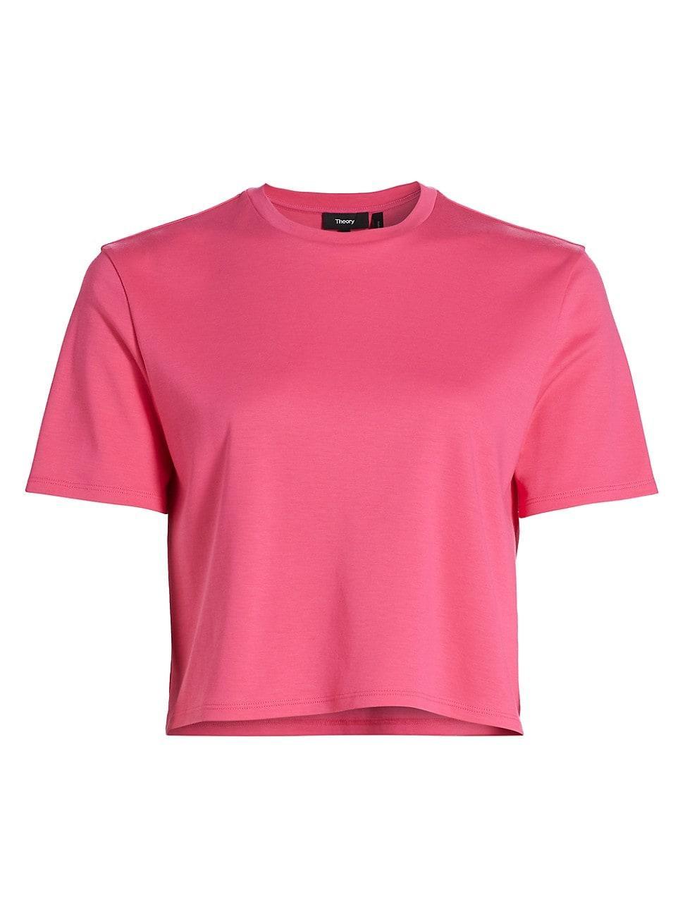 Womens Cotton Crop T-Shirt product image