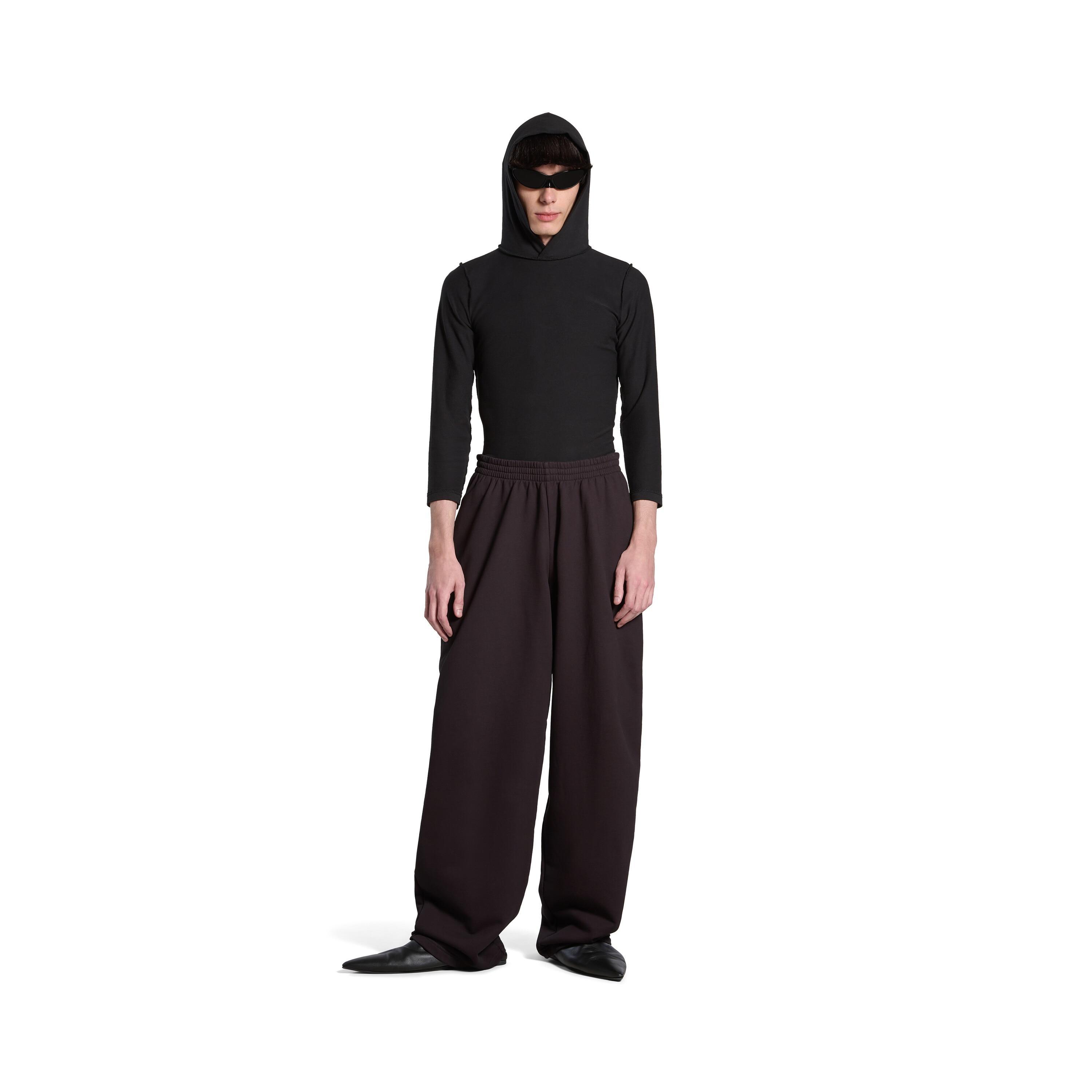 Baggy Sweatpants in Black Product Image